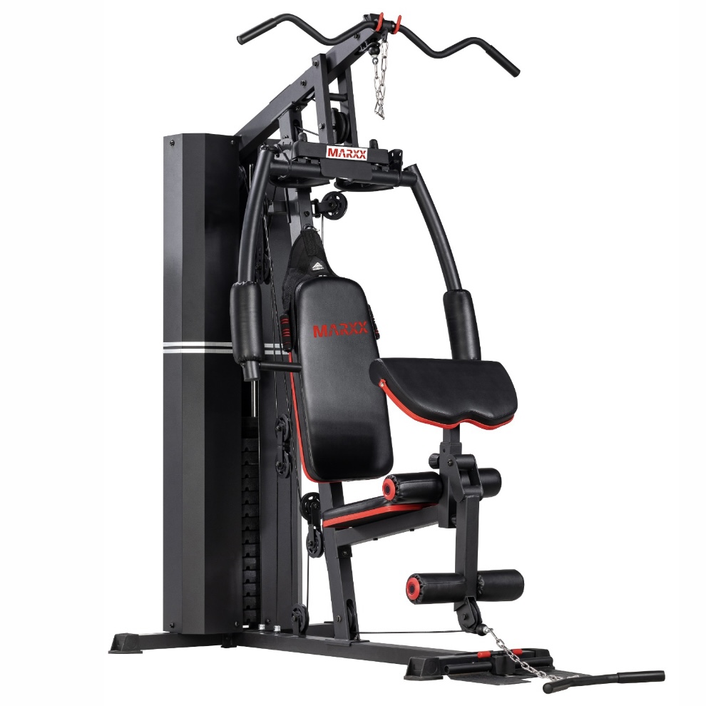 Marxx Home Gym with Curl Bar Marxx Home Gym System with 160lb Weights - Image 1
