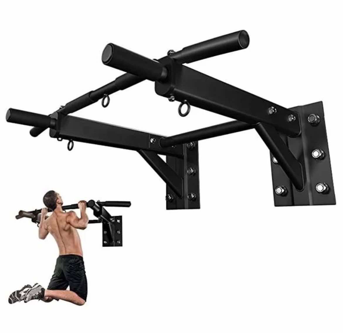 Wall Mounted Pull Up Marxx Pull Up Bar (Wall Mounted with Eyelet Rings) - Image 1