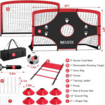 Marxx Football Goal Set (2 Goals, 6FT x 4 FT) - Image 2
